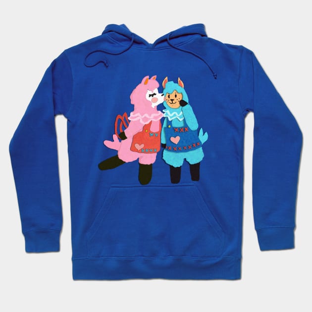 Alpaca Cuties Hoodie by SarahTheLuna